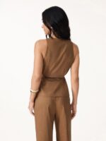 Wrap Top with Self-Tie - Image 4