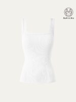 Slinky Square Open-Back Bra Tank Top - Image 8