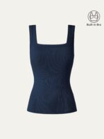 Slinky Square Open-Back Bra Tank Top - Image 18