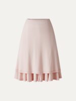 Lyocell Mermaid Hem Knee-Length Skirt - Image 6