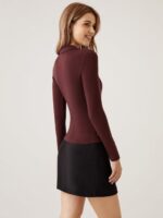 Collared Surplice Top - Image 9