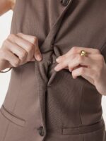Office Staple Waistcoat with Pockets - Image 5
