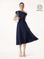 SkinKiss Multi-Wear Midi Bra Dress with Pockets