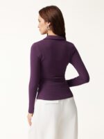 Collared Surplice Top - Image 4