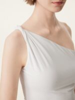 One Shoulder Twisted Bra Tank - Image 5