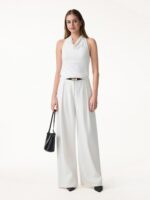 SkinKiss Not-See-Thru Halter Cowl Neck Bra Top - Image 2