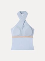 Criss Cross Halter Neck Going-Out Bra Top - Image 6