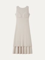 SkinKiss Boatneck Open-Back Flowy Midi Bra Dress - Image 7