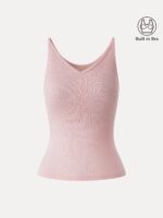 Breathable V-Neck Spaghetti Bra Tank - Image 9
