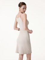CoolTouch A-Line Rcuhed Mini Bra Dress - Image 3