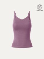 CoolTouch Twisted Strap V-Neck Bra Tank - Image 9