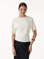 Elevated Cotton-Blend Essential Tee - Image 3