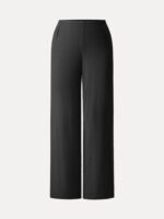 Wrinkle-resistant Cotton-linen Mid Rise Straight Leg Pant - Image 10