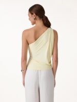 One Shoulder Cropped Bra Top - Image 4