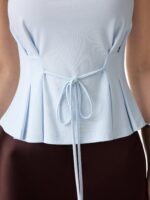 Ponte Pleated Spaghetti Brami - Image 5
