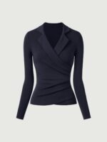 Collared Surplice Top - Image 12