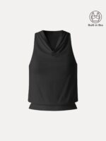 SkinKiss Not-See-Thru Halter Cowl Neck Bra Top - Image 12