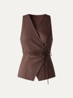 Wrap Top with Self-Tie - Image 8