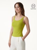 SkinKiss Scoop Neck Bra Top - Image 2