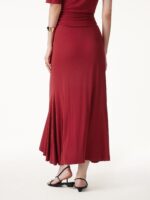 CoolTouch Flowy Maxi Flared Skirt - Image 4