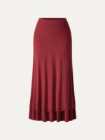 CoolTouch Flowy Maxi Flared Skirt - Image 6