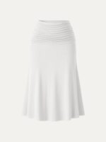 CoolTouch Ruched Midi Mermaid Skirt - Image 8
