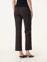 Wrinkle-Resistant High Rise Cropped Flare Leg Travel Pant - Image 4
