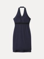 Soft Stretch Cotton Halter Neck Polka Dot Mini Bra Dress Limited Edition - Image 6