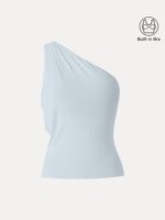 One Shoulder Cropped Bra Top - Image 9