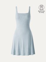 CoolTouch Square Neck Sleeveless Bra Dress - Image 8