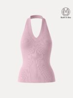 Plantive Halter Neck Open Back Bra Tank - Image 12