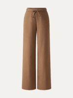 Linen Drawstring Wide Leg Pant with Pockets - Image 8