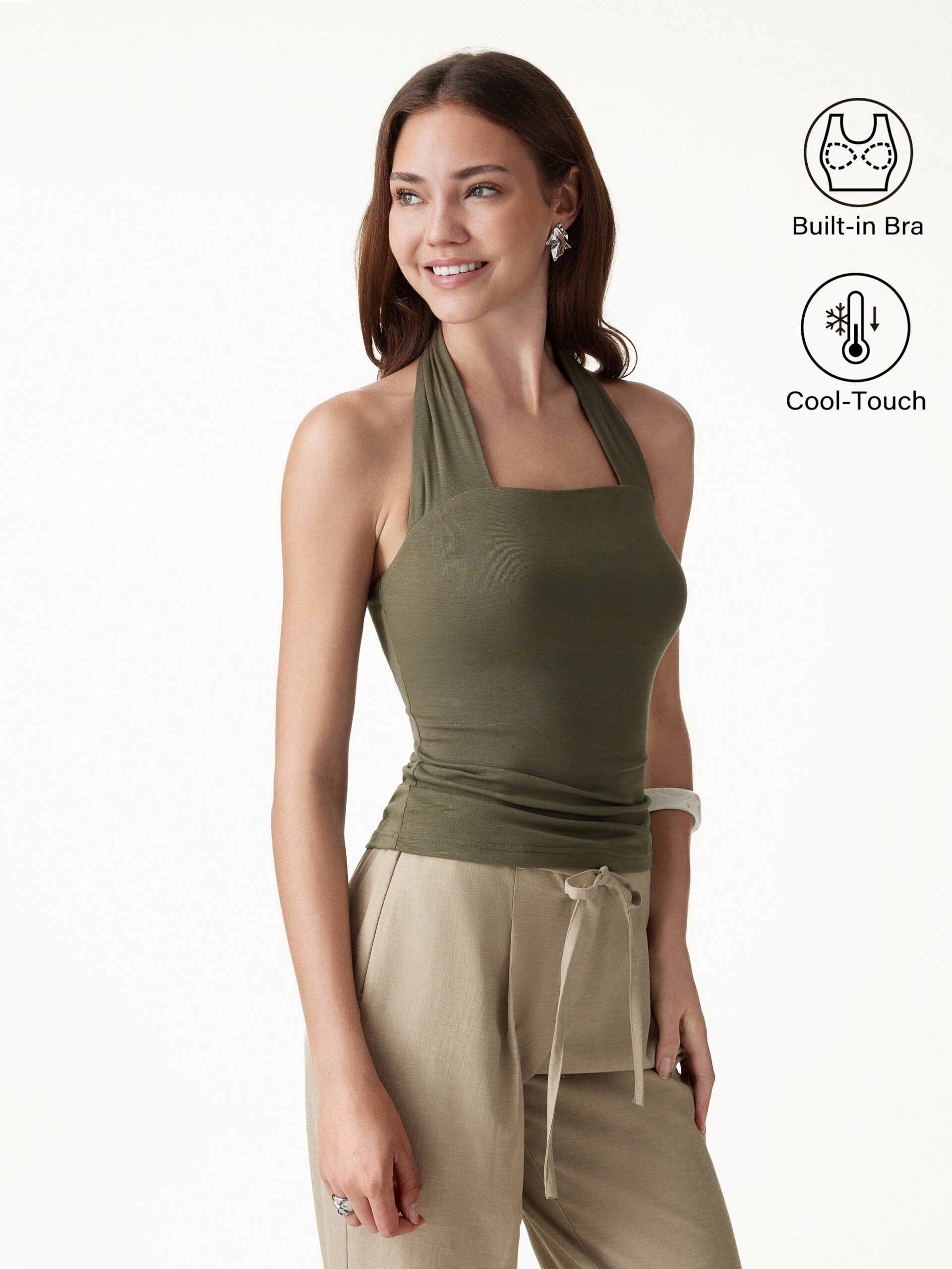 fff9cc6186e7ccb87c6e157f3e65de3f Halter Going-Out Bra Top - Image 1